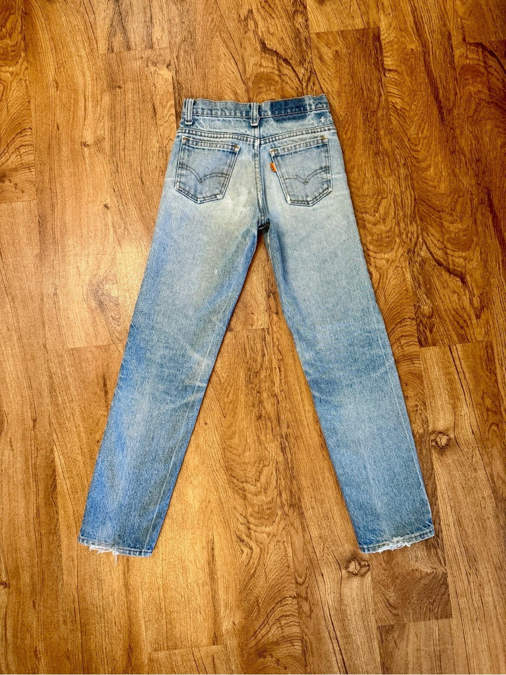 80’s Vintage Orange Tab Student Fit 705 Levi’s Faded Jeans. 24. Paper Tag